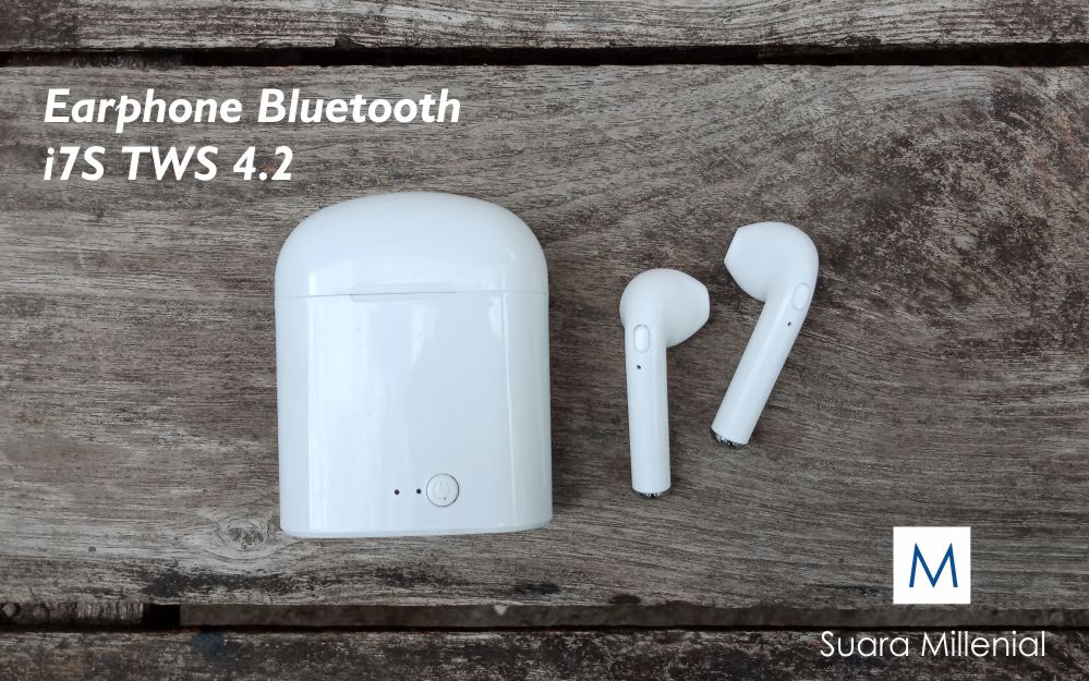 Review Earphone Bluetooth Murah i7S TWS 4.2